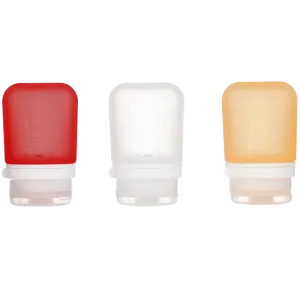 Gotoob  Squeezable Silicone Travel Bottle 1.7 Oz (3 Pack) Today Only Offer
