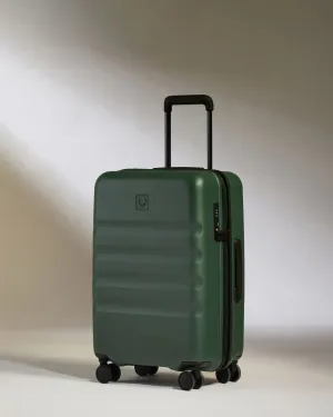 Large Cabin Suitcase In Antler Green - Icon Stripe Flash Sale Alert Flash Offer Today