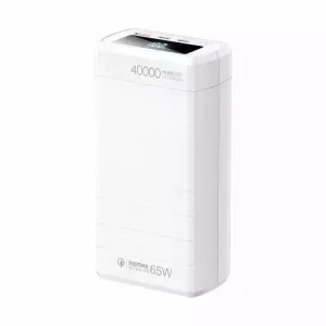 Instant Hot Deal Save More Now Remax Rpp-310 Dinba Series 65W Pd Qc Fast Charging Power Bank 40000Mah - White