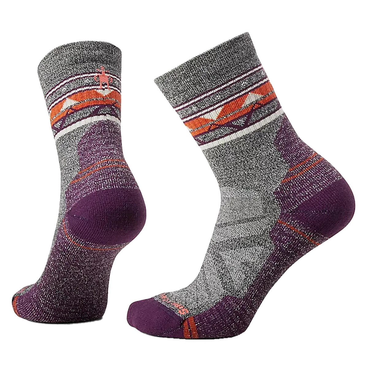 Mega Hot Offer Women'S Hike Light Cushion Zigzag Valley Midcrew