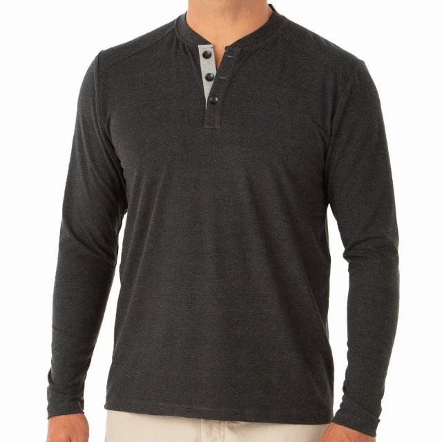 Men'S Bamboo Flex Henley Instant Discount Hot Savings Alert