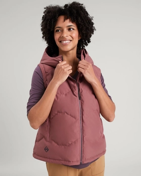 Mega Online Discount Women'S Frisco X Hooded Down Vest - Bliss