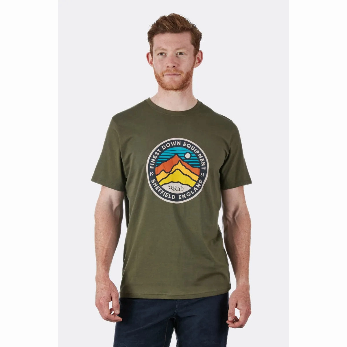 Online Exclusive Steal Trending Hot Deal Men'S Stance 3 Peaks Organic Cotton Tee