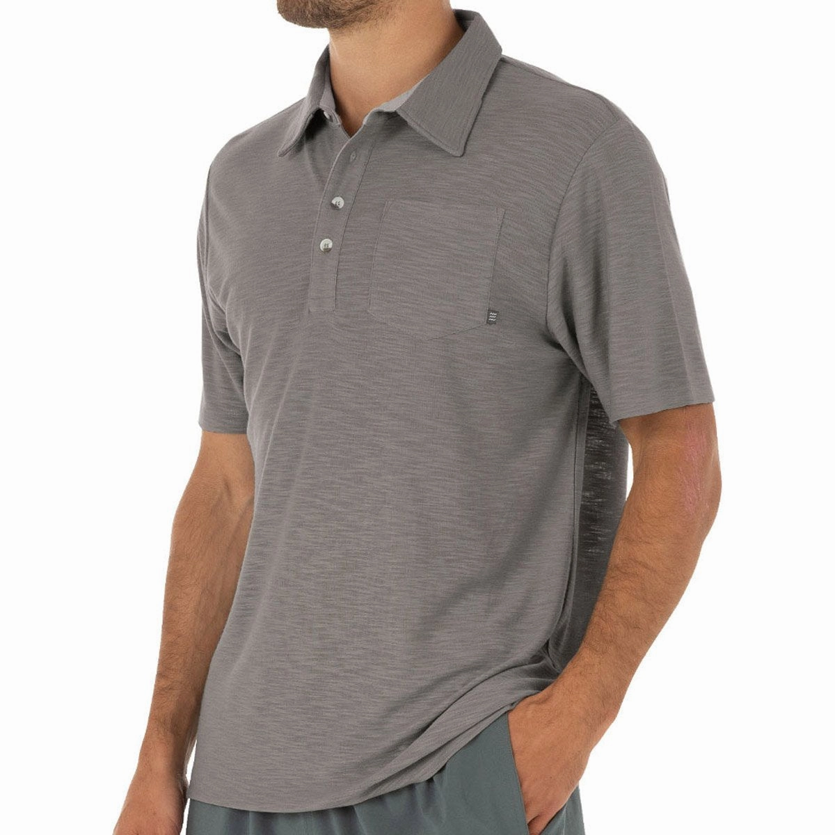 Shop Grab Savings Men'S Bamboo Slub Polo