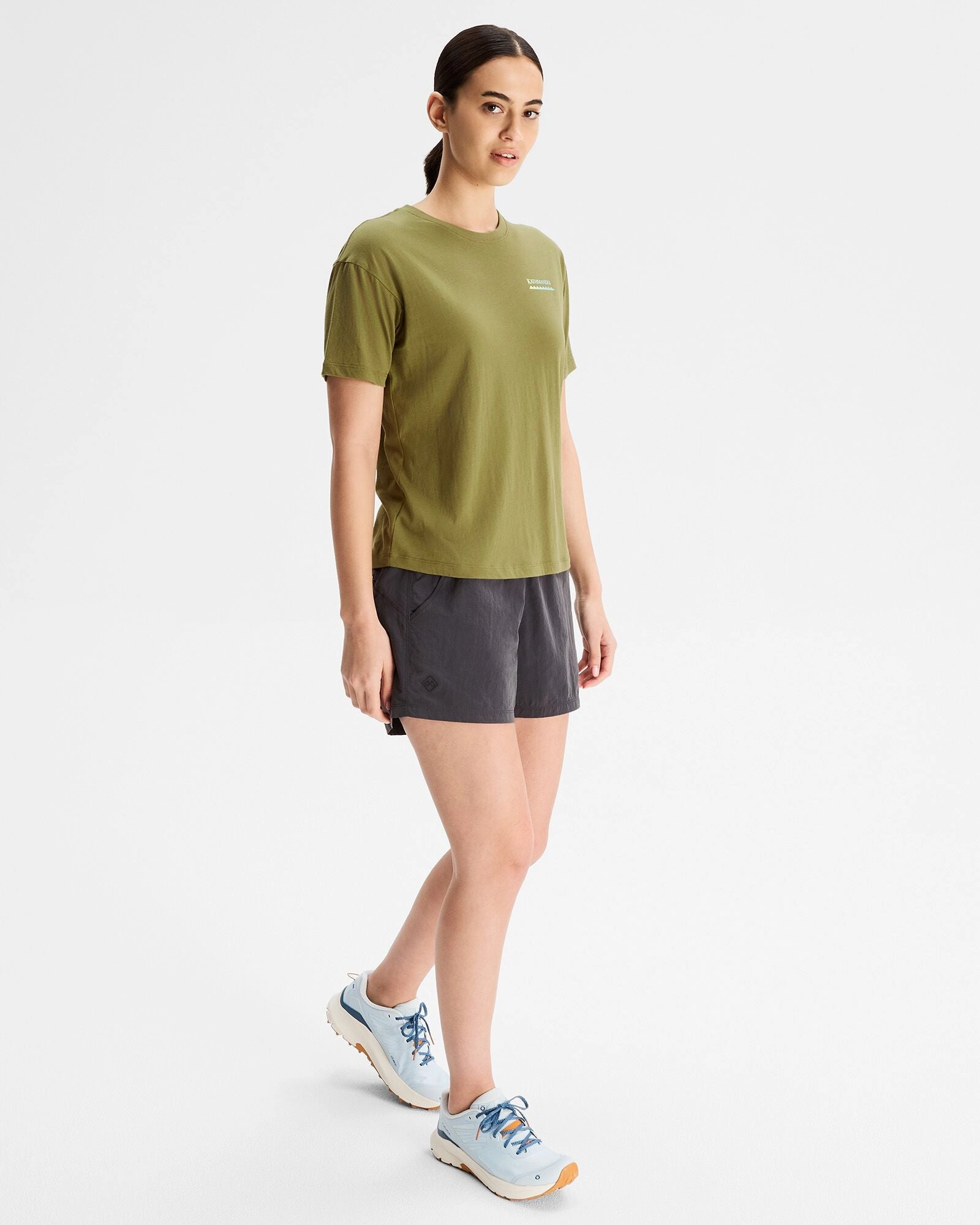 Women'S Heritage Organic Cotton T-Shirt - Dark Fern Hot Offer Event