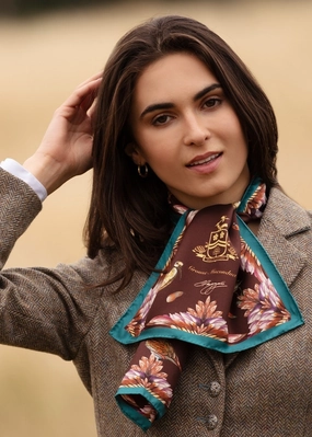 Grouse Misconduct Narrow Silk Scarf Special Deals Online