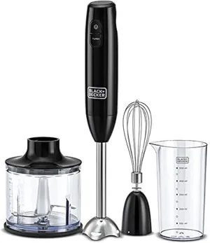 Hand Blender with Chopper_600W Black