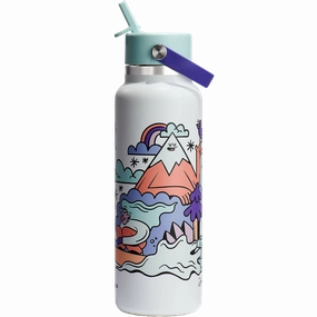 Todays Best Deal Hannah Eddy 40 Oz Wide Mouth With Flex Straw Cap