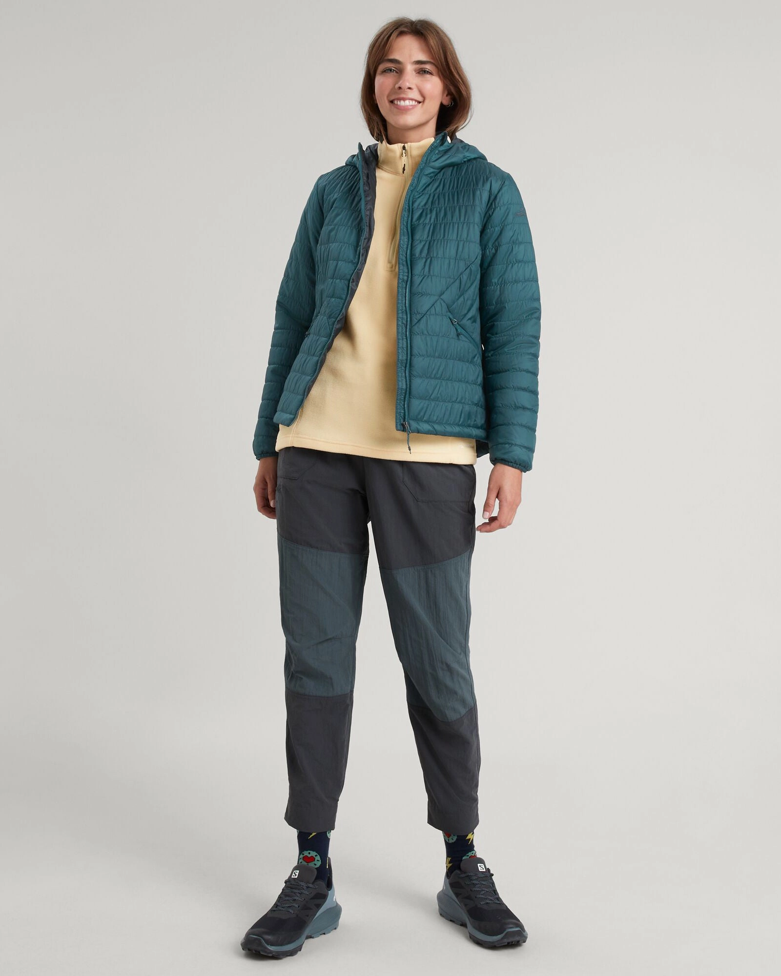 Last Chance Steal Heli R Women'S Novaloft Hooded Jacket - Deep Lagoon