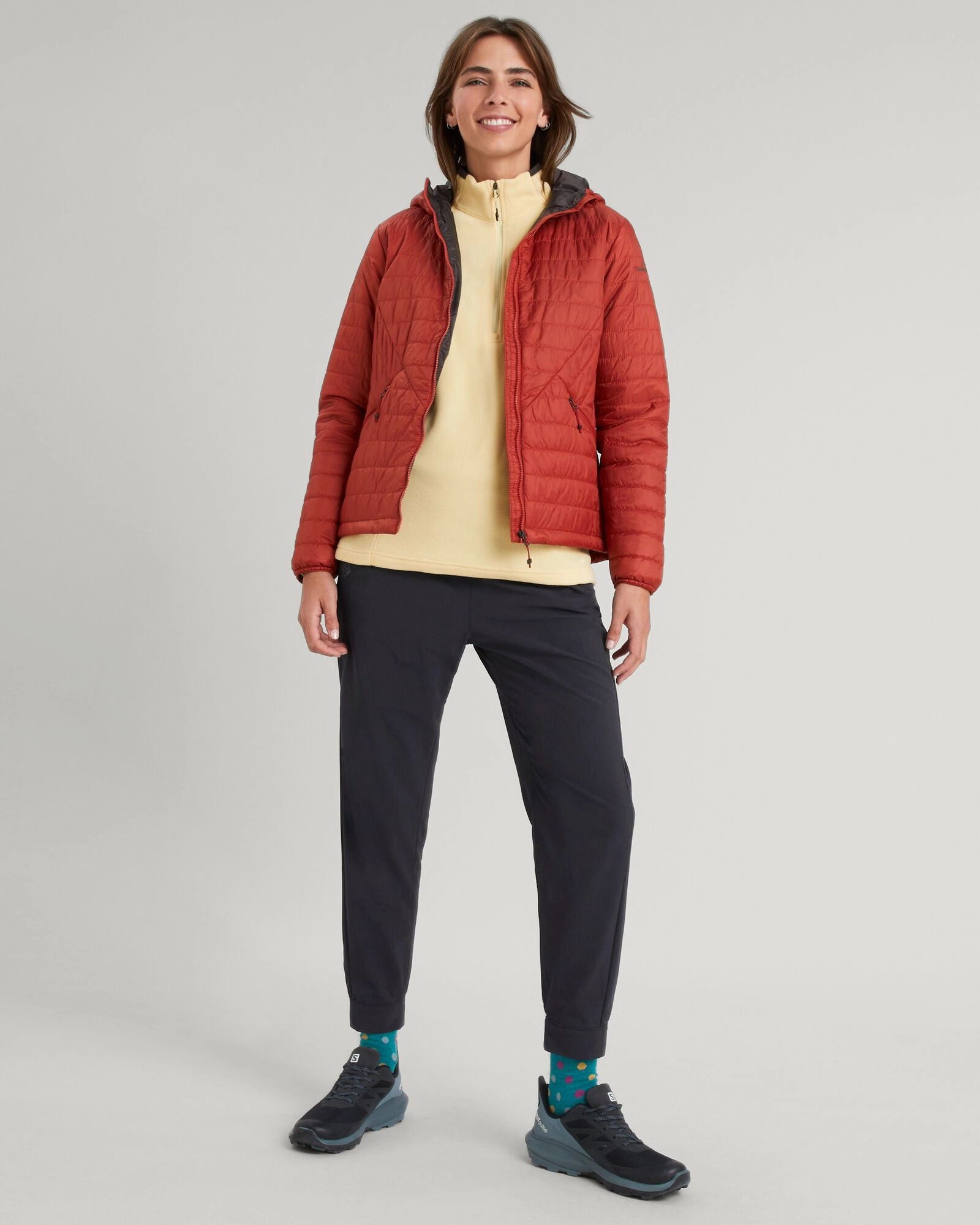 Trending Deals Today Heli R Women'S Novaloft Hooded Jacket - Red Earth