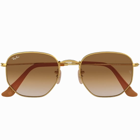 Todays Special Picks MustHave Deals Hexagonal M - Gold/Brown Gradient