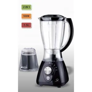 Home Electric Glass Blender?550 W?2 Speeds