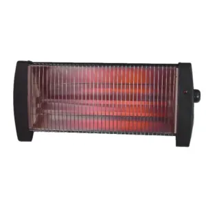 Home Electric Quartz Heater, Black