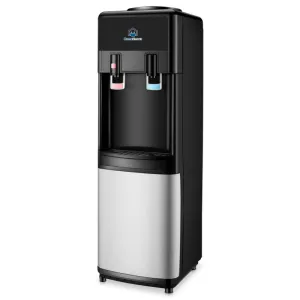 Home Electric Water Dispenser, Black & Silver