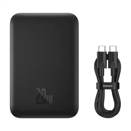 Baseus Magnetic Mini Air Powerbank 6000Mah 20W - Black Limited Time Sale Special Price Today