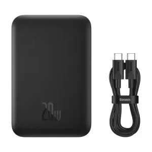 Baseus Magnetic Mini Air Powerbank 6000Mah 20W - Black Limited Time Sale Special Price Today