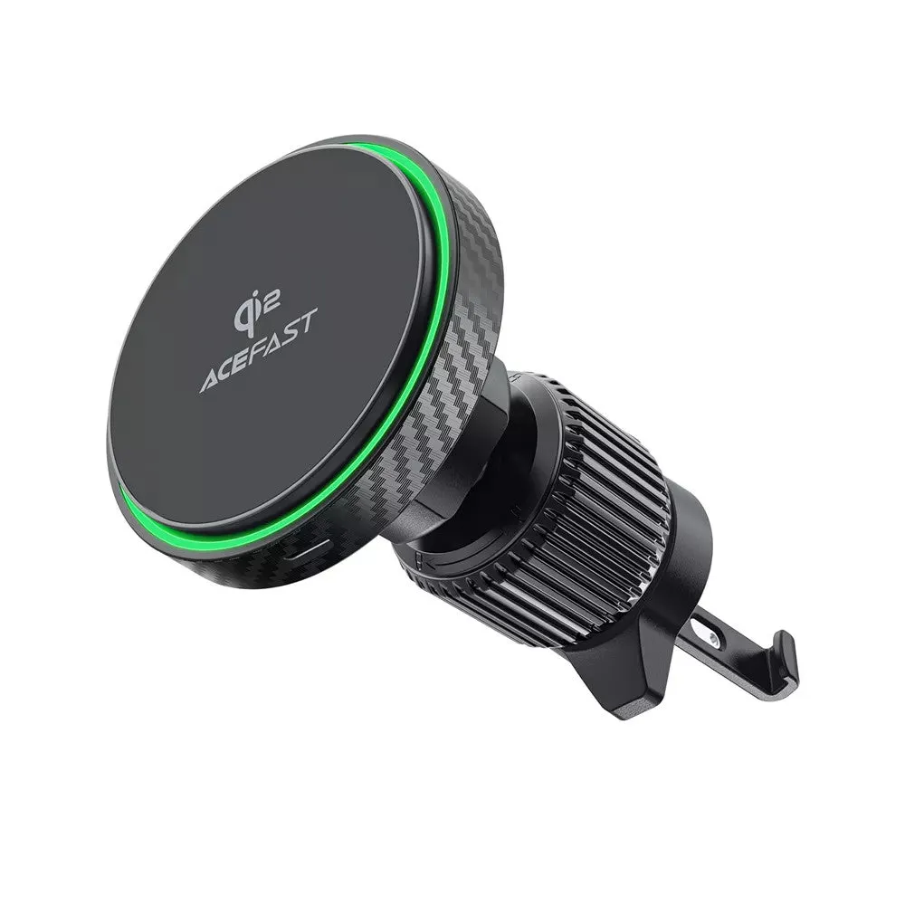 Sweet Deal Today Acefast 15W Qi2 Magsafe Magnetic Charging Car Vent Holder - Black
