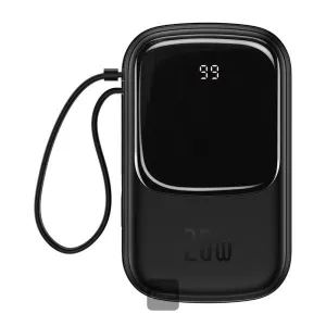 Baseus Qpow 20W Digital Display Power Bank 20000Mah With Ip Cable Instant Deal Today Best Seller Discount