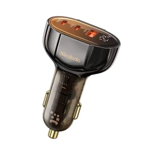 Hot Price Drop Mcdodo 100W Pd Car Charger - Prism Series(3 Ports, Digital Display)