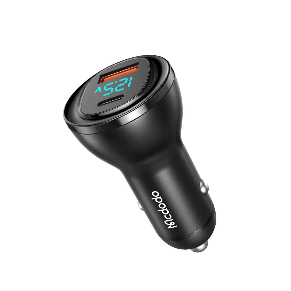 Mcdodo 95W Pd Car Charger - Aurora Series(1A 1C, Digital Display) Dont Miss This Offer