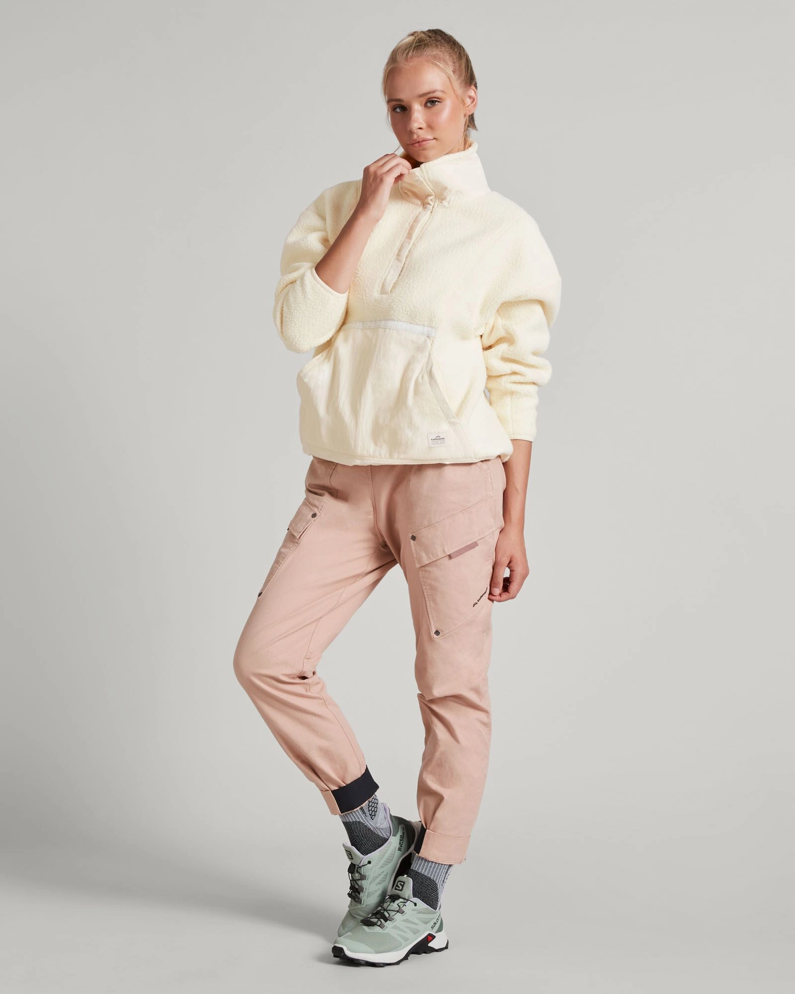 Co-Z High Pile Women'S Pullover - Natural Limited Edition Offer