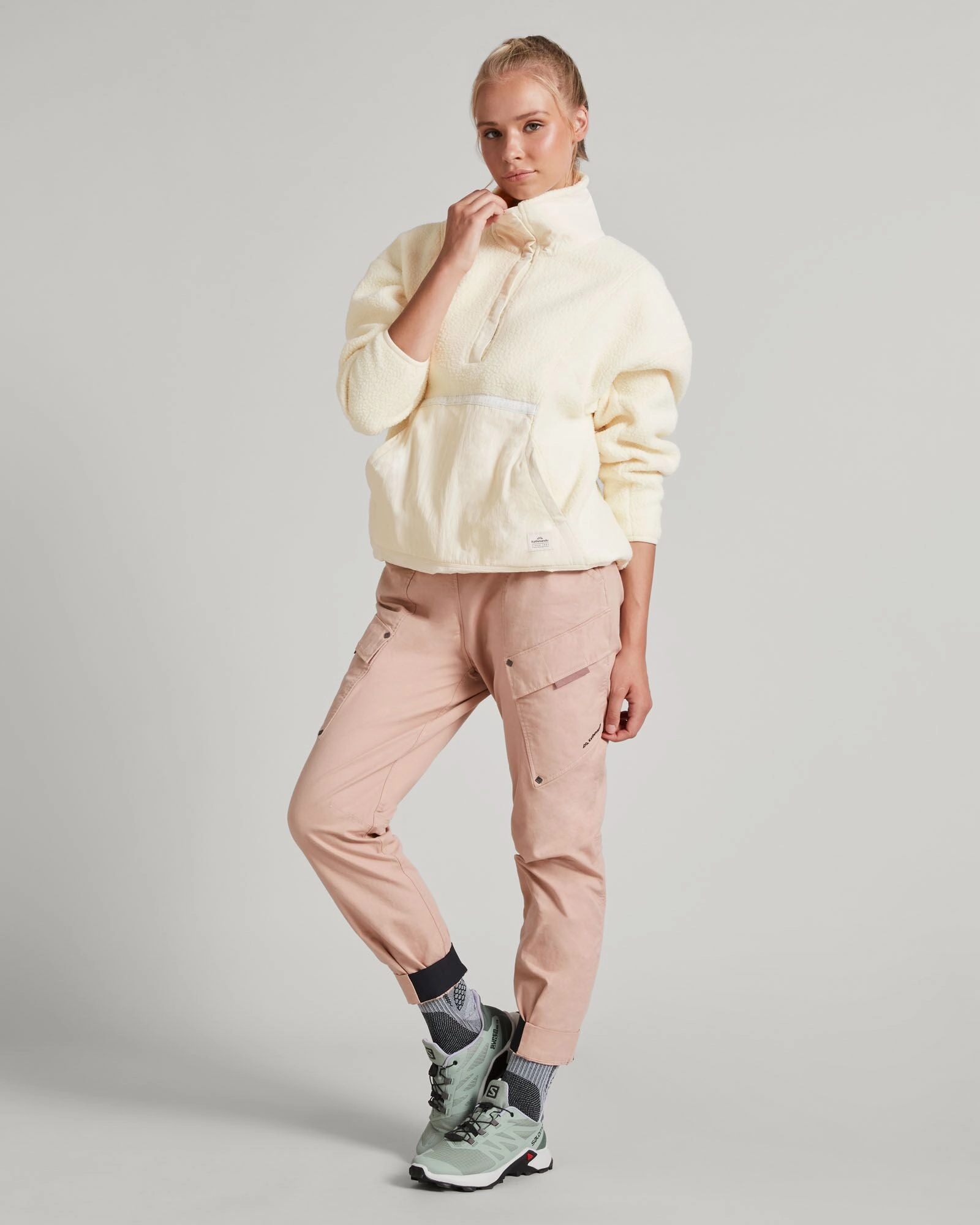 Co-Z High Pile Women'S Pullover - Natural MustHave Steals Shop Save Today