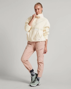 Co-Z High Pile Women'S Pullover - Natural Limited Stock Offer Shop Smart Save