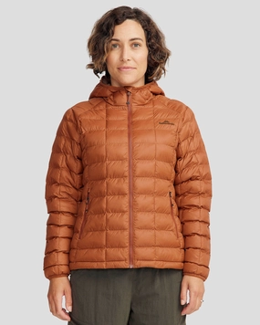 Shop Now Save Women'S Heli Insulated Hooded Jacket - Woodsy