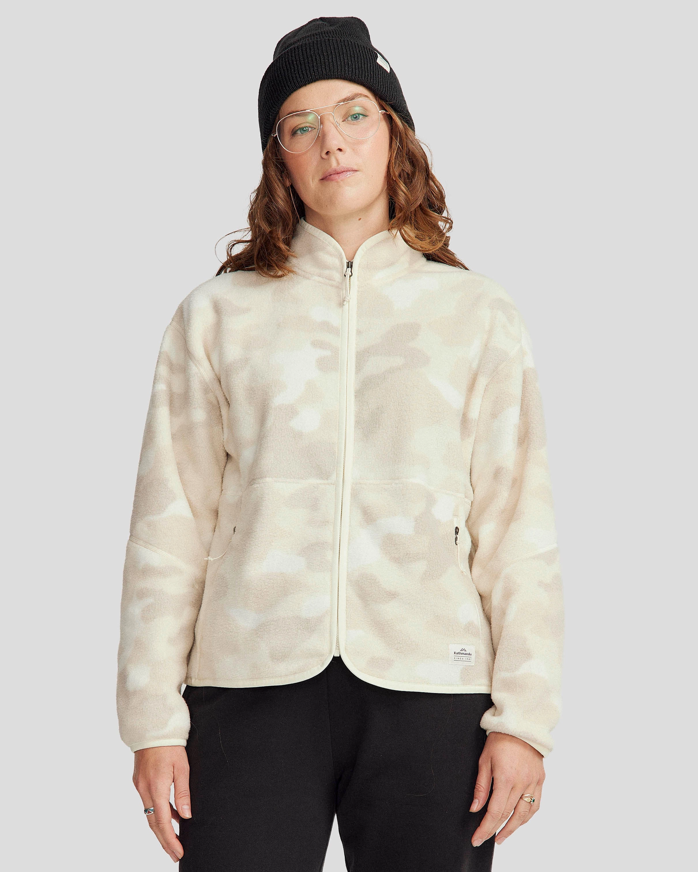 Women'S Trailhead Fleece Jacket - Natural Tree Camo Print Price Slash Today