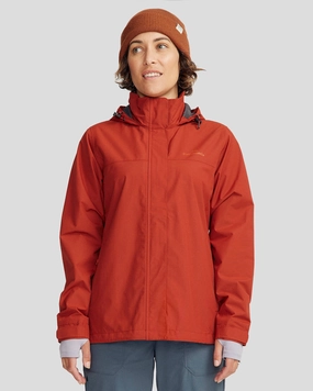 Women'S Andulo 2-Layer Rain Jacket - Redwood Limited Stock Deals Big Savings Today