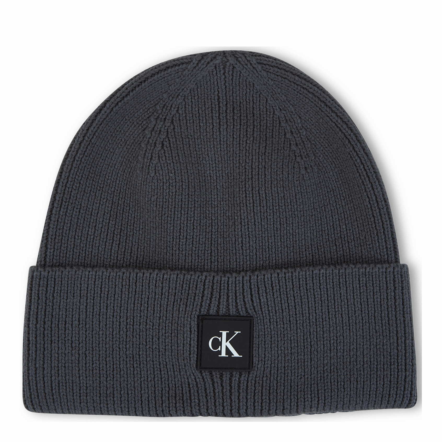 Special Offer Inside Calvin Klein Monogram Rubber Patch Beanie Prc - Industrial