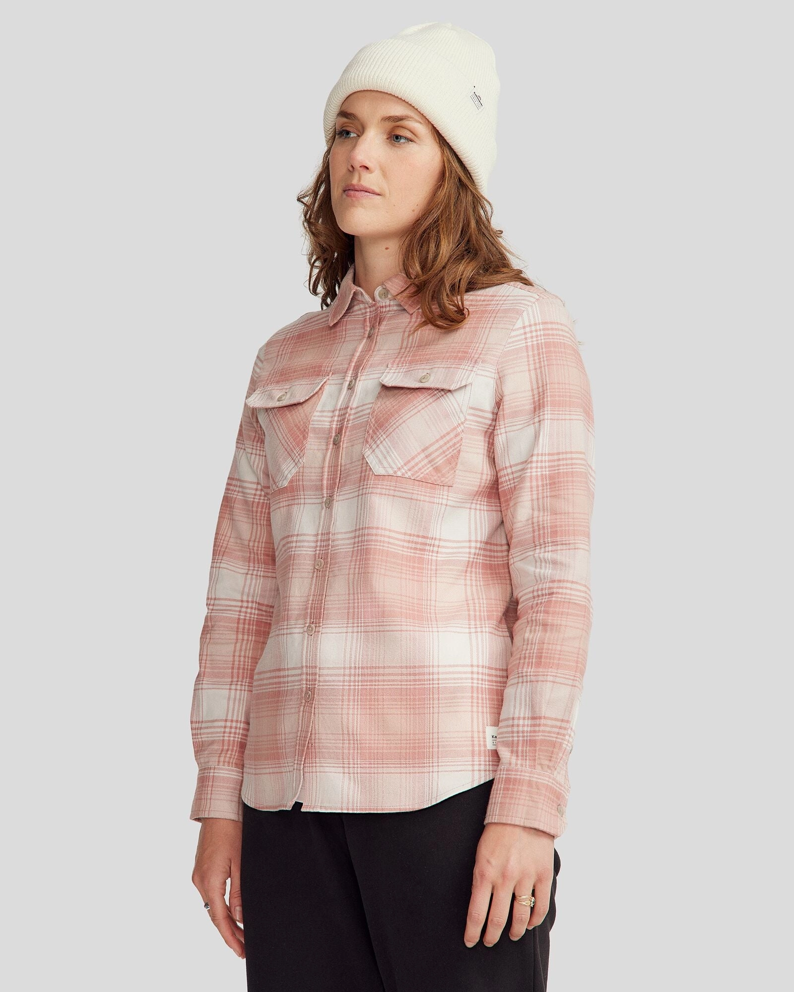 Women'S Carrillon Hf Long Sleeve Shirt  - Shadow Plaid Mineral Clearance Event Today