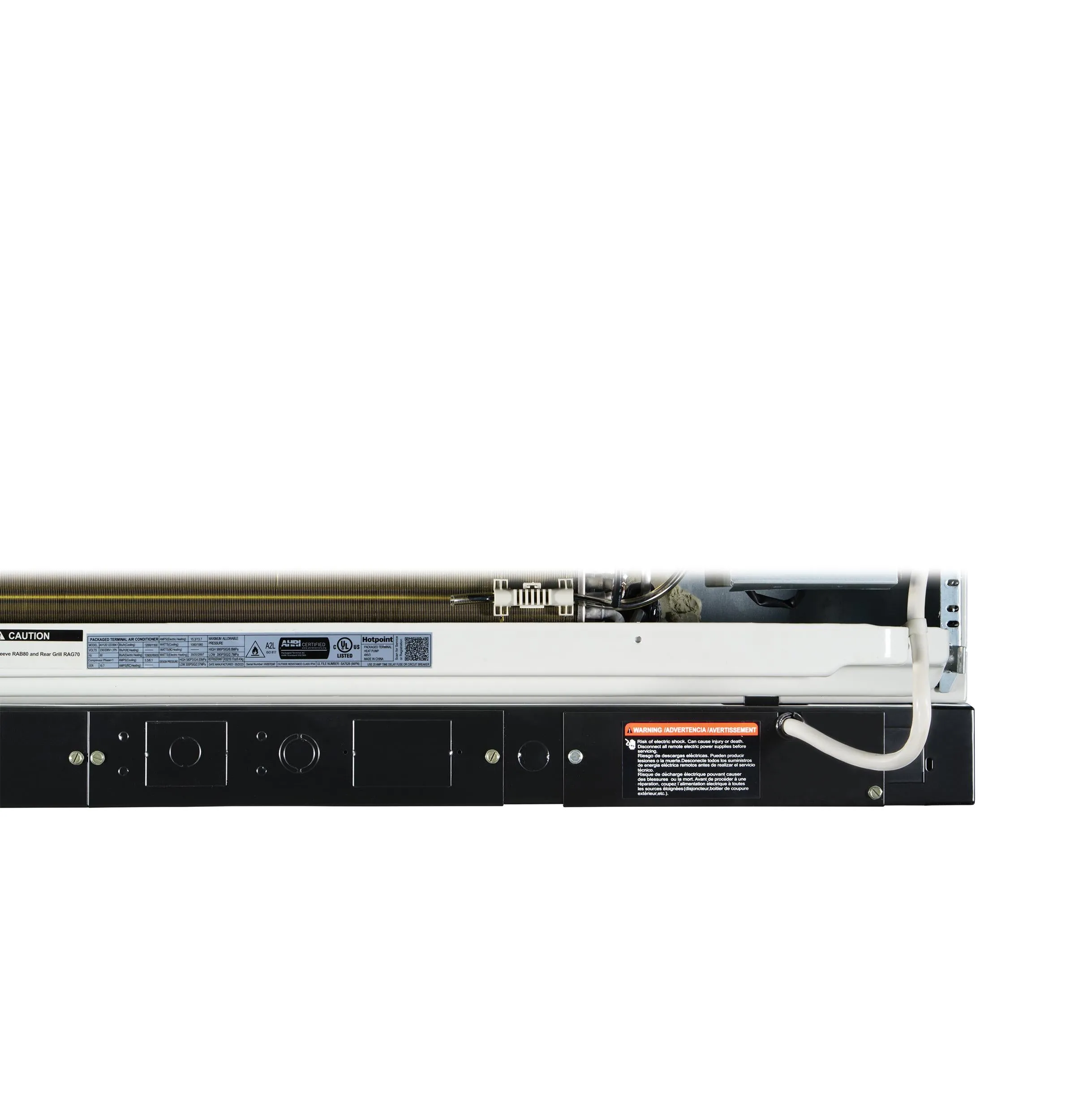 Hotpoint AH12H15D3B Hotpoint? Ptac Heat Pump 15,000 Btu, 230/208V, 20Amp