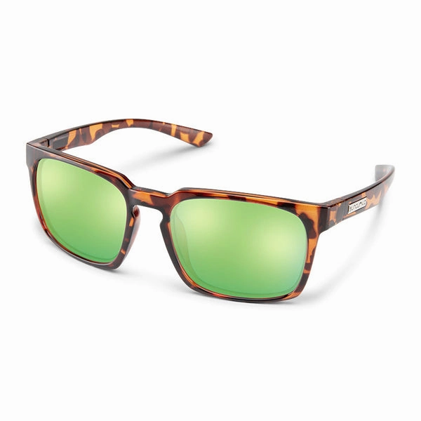 Hundo - Tortoise/Green Mirror Polarized Clearance Savings Now