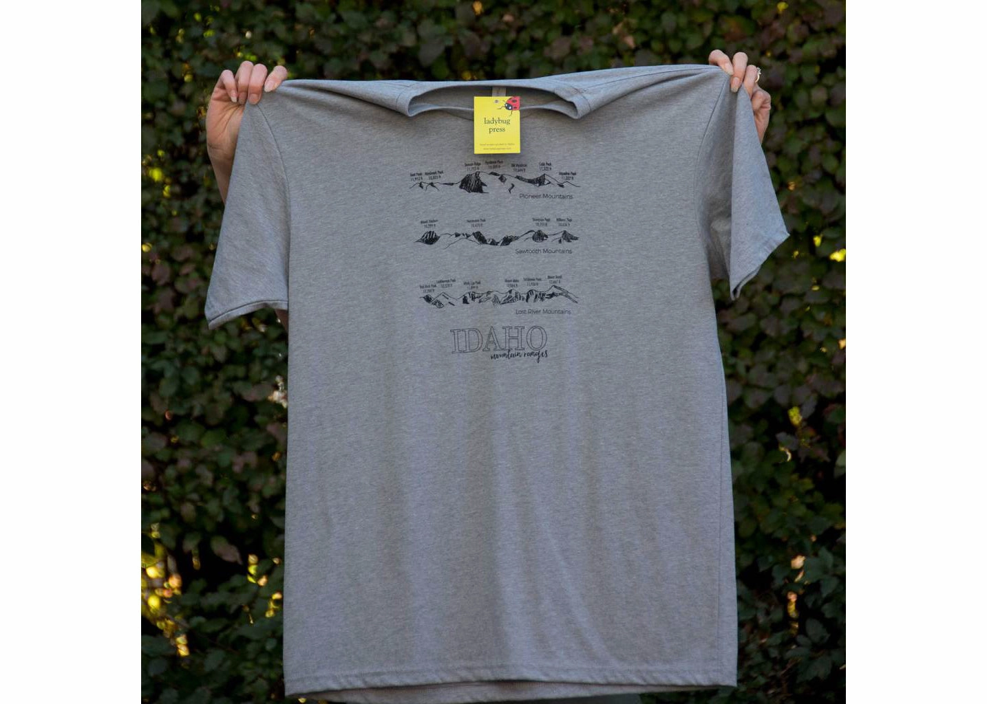 Idaho Mountain Ranges T-Shirt Today Only Offer