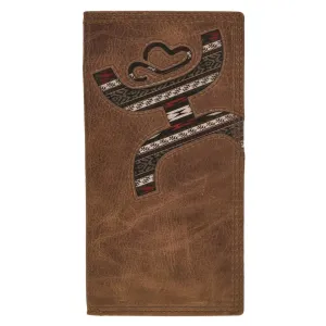 Special Price Today Hooey Original "Hands Up" Nomad Rodeo Wallet In Brown