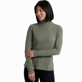 Women'S Verona Ribbed Long Sleeve Save More Now