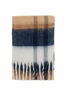 Isla Tartan Boucle Scarf Limited Stock Offer Dont Miss This Offer