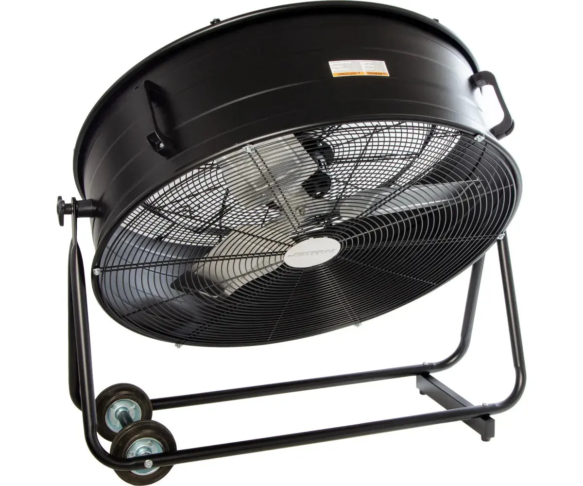 JETFAN Adjustable Tilt Drum Fan, 24 in.