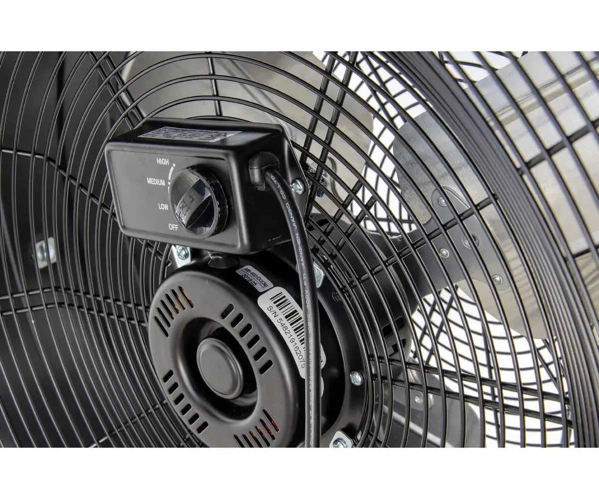 JETFAN Adjustable Tilt Drum Fan, 24 in.