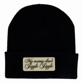 Hot Item Clearance Special Steal Event Jiggle Jiggle Beanie Black