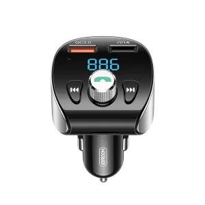 Save Big Online Joyroom Jr-Cl02 Bluetooth Car Fm With Usb 3.0 Fast Charging