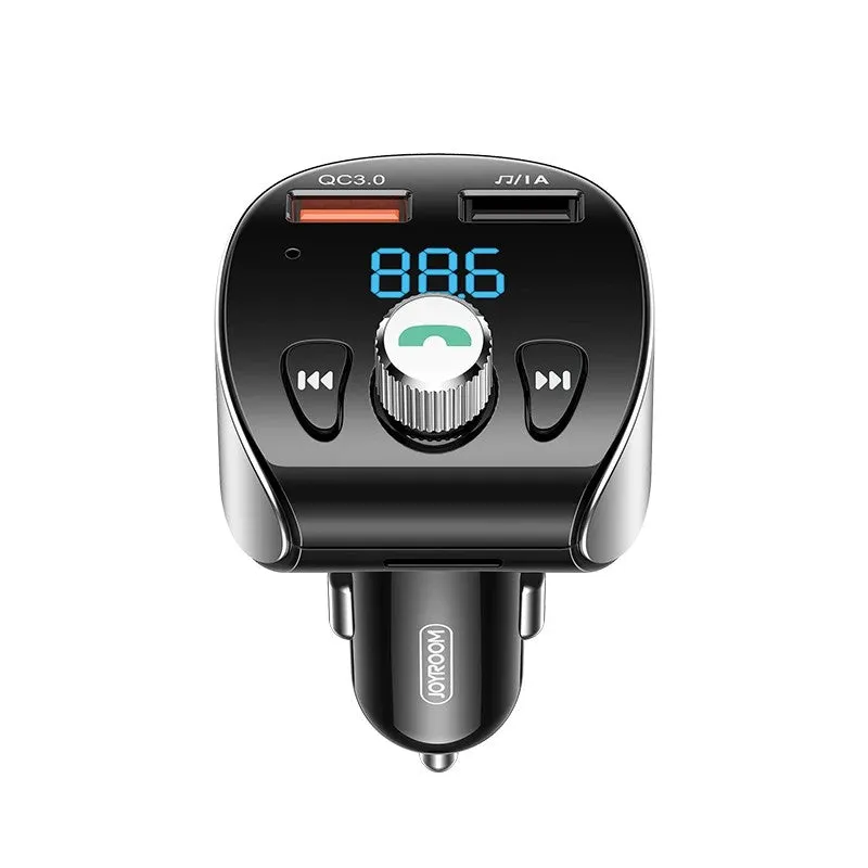 Save Big Online Joyroom Jr-Cl02 Bluetooth Car Fm With Usb 3.0 Fast Charging