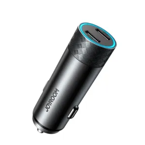 Today Only Offer Joyroom Jr-Cl13 50W Dual-Port Pd Car Charger - Gray
