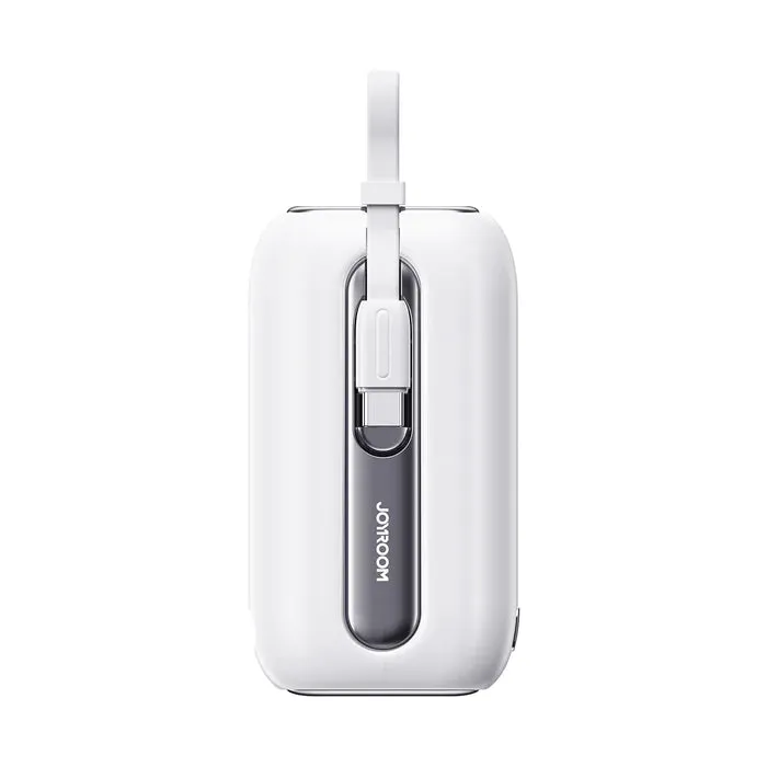 Joyroom Jr-L012 Colorful Series Mini Power Bank With Dual Cables 10000Mah - White Online Exclusive Deal Today Only Savings