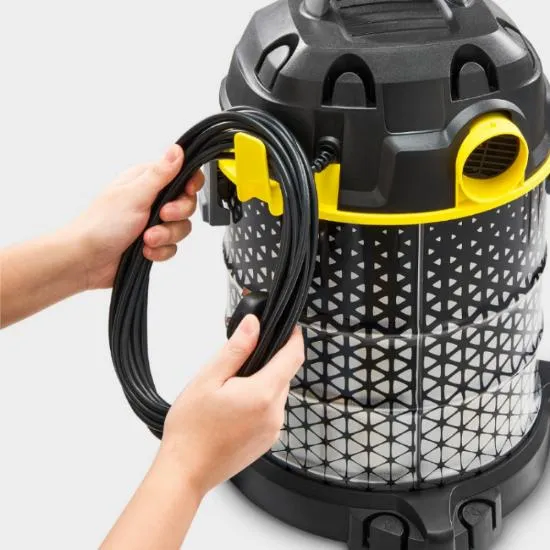 Karcher Drum?vacuum Cleaner Offers Variably, 2200Watts, Adjustable Suction Power, Yellow