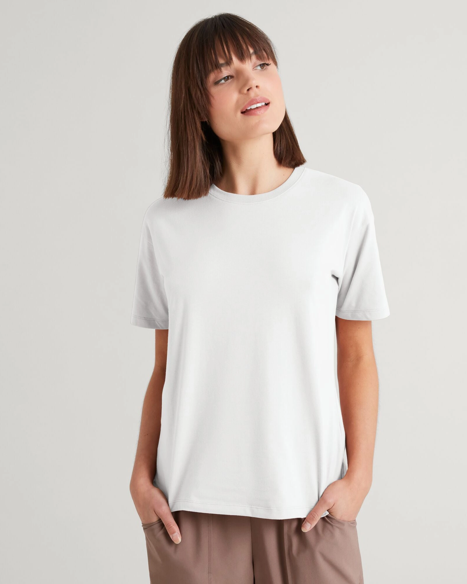 Kmd Women'S Short Sleeve T-Shirt - White Trending Now Offer
