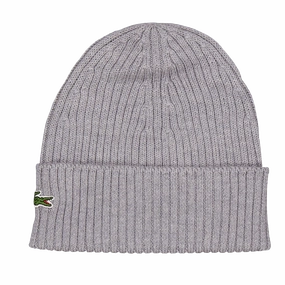 Dont Miss Big Savings Hot Deals Today Lacoste Knitted Beanie Yrd  Agate