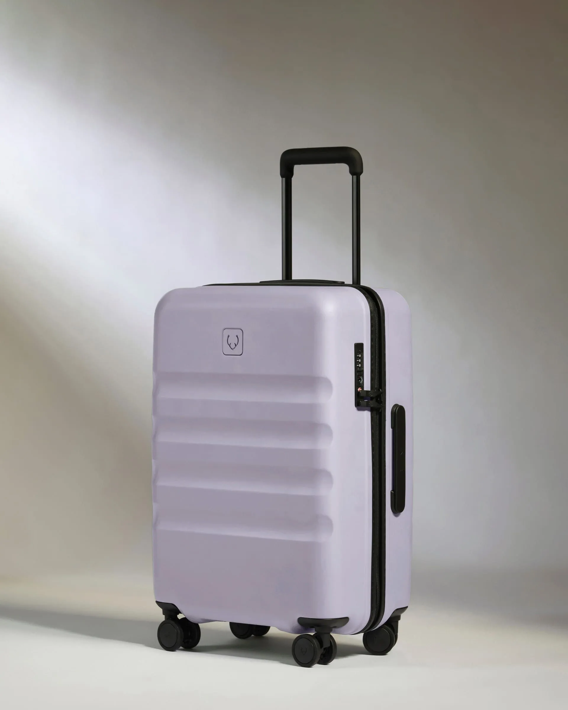 Large Cabin Suitcase In Meadow Purple - Icon Stripe Surprise Offer Now Trending Now Offer