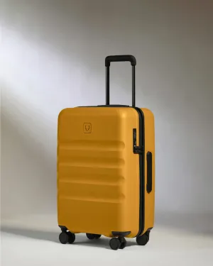 Large Cabin Suitcase In Mustard Yellow - Icon Stripe Shop Smart Save Hot Clearance Now